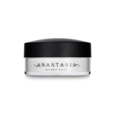 Anastasia Beverly Hills loose setting powder translucent jar close-up, smoothing and brightening the complexion.