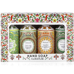 AnatoliaDaphne Mosaic Olive Oil hand soap bottle with pump for moisturized hands