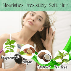 AnatoliaDaphne Peppermint Conditioner close-up with Argan and Biotin
