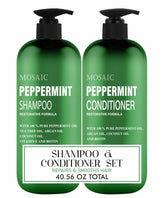 AnatoliaDaphne Peppermint Oil Shampoo bottle promoting refreshed scalp and healthier hair