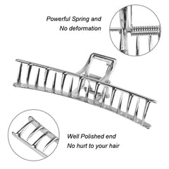 ANBALA butterfly clip spiral-line adds style with strong grip