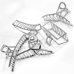 ANBALA butterfly clip crescent moon with elegant secure hold
