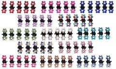 ANBALA mini hair clip with crystal rhinestones adds subtle sparkle for everyday styling.