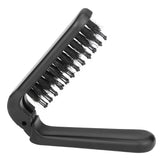 Ancable travel folding hair brush closed for on-the-go portability