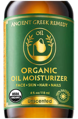 Aceite facial sin aroma de Ancient Greek Remedy para hidratación suave.