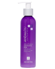 Andalou Naturales Leche Limpiadora Albaricoque Probiotico en frasco 6oz para piel suave.