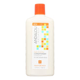 Acondicionador Andalou Naturals con aceite de argán para brillo y nutrición.