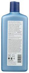 Textura cremosa del acondicionador Argan Stem Cell de Andalou Naturals para suavidad.