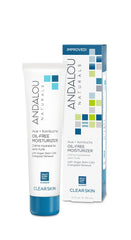 Andalou Naturals Acai + Kombucha: bote sin aceite para hidratación ligera y piel equilibrada.