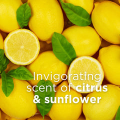 Andalou Naturals Citrus Sunflower lotion label highlights vegan and gluten-free formulation