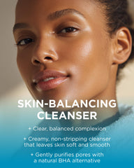 Andalou Naturals, textura-espuma suave, limpieza fresca para uso diario.