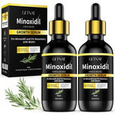 Andelusita minoxidil para cabello, frasco visible y posible fortalecimiento