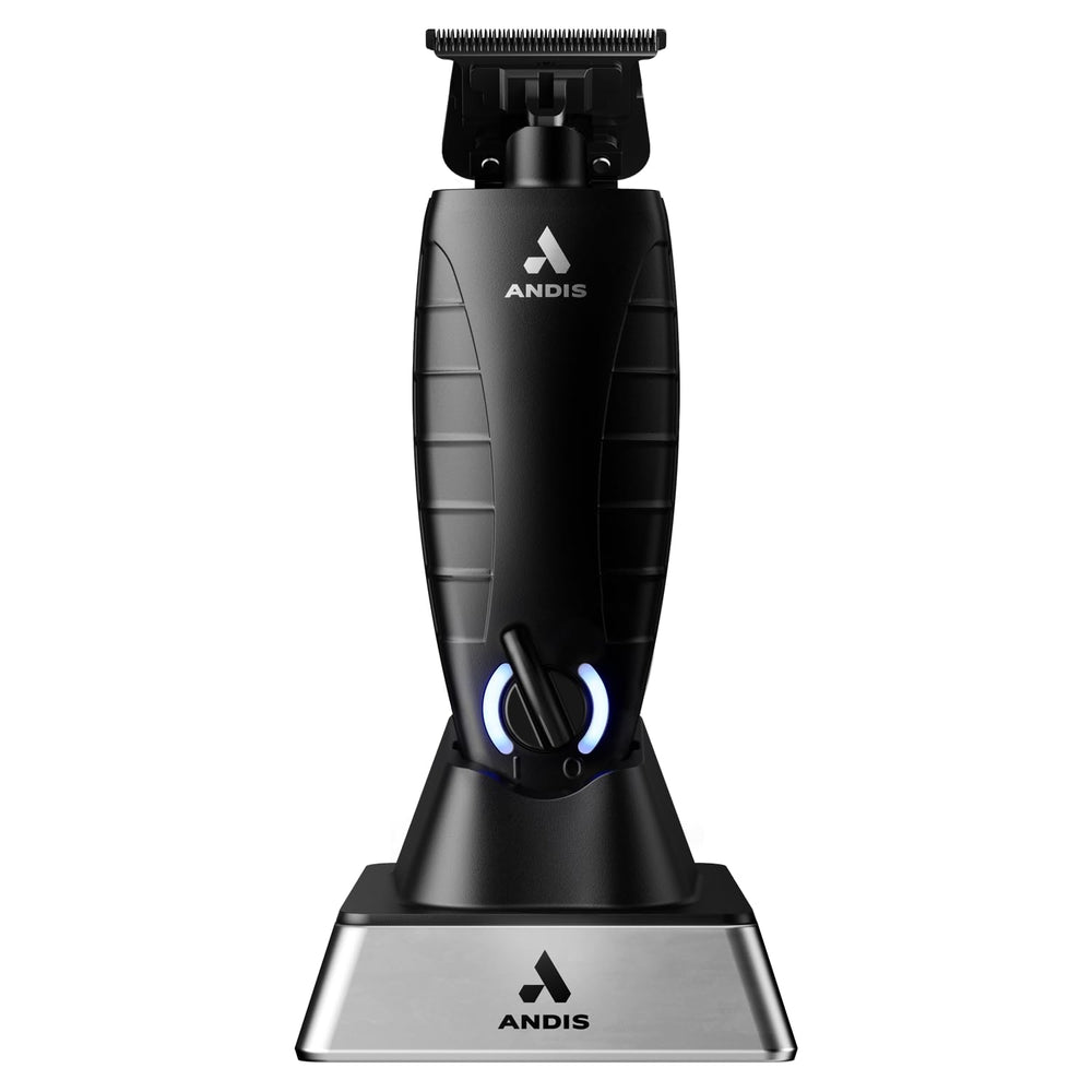 Andis GTX-EXO Black Label trimmer side view for precise edging
