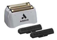 Andis ProFoil titanium foil assembly for a close, polished shave