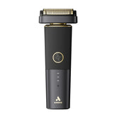 Andis reSURGE shaver front-angled view for close, versatile grooming.