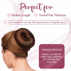 Andlane accesorio para cabello medio con peinados versátiles