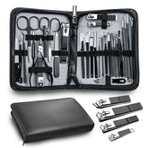 Andrea manicure kit 30-in-1 with travel case for on-the-go grooming