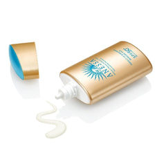Anessa Perfect UV sunscreen packaging shows travel-friendly 60 mL size