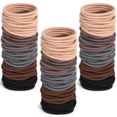 Anezus 200pcs multi-color hair ties for quick, secure everyday styles.