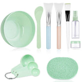 Anezus tazón de mezcla para mascarillas, listo para preparar recetas faciales.