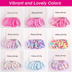 Anezus thick-hair ponytail holders secure strong, reliable styles