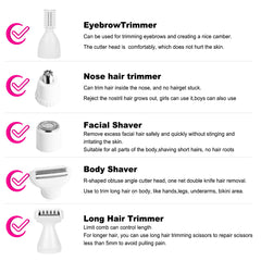 ANFOOS eyebrow shaver for precise shaping with skin-friendly blades.