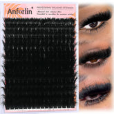 Anforlin lash clusters ensemble 224pcs for versatile volume and customizable lash looks.