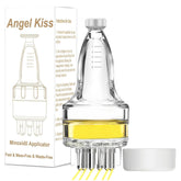 Angel Kiss Minoxidil: aplicador compacto para entrega precisa en las raíces.