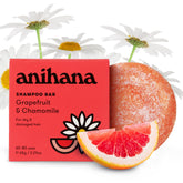ANIHANA barra champú para pelo danificado, hidratación suave y limpieza efectiva.