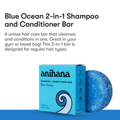 ANIHANA barra compacta para viajes, cabello ligero y sin peso