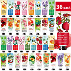 ANKOOY 36-pack loción corporal para Pascua, hidratación suave en cada frasco.