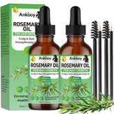 ANKOOY Rosemary Oil bottle pour for easy application and refreshing scalp care.