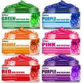 ANKOOOY green hair color wax bottle for safe temporary color fun