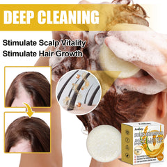 ANKOOY ingredients image shows rice extract and coconut oil for scalp nourishment.