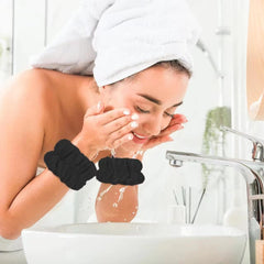 Anmieciu bandas spa microfibra con gran absorción, ideal para secar manos y brazos durante la rutina.