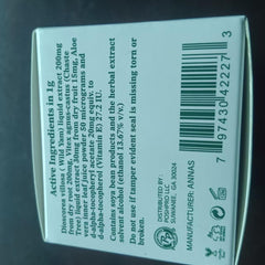 ANNAS Wild Yam Cream para hidratación diaria y apoyo suave de la piel.