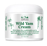 ANNAS Wild Yam Cream – bote crema con textura cremosa para piel sensible.