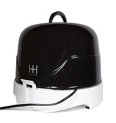 Annie Hot and Hotter hood dryer front view shows oversized hood for large rollers