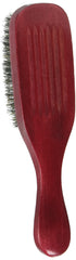 Annie Wave Soft Brush model 2080 boar bristles close-up for knot removal and smoothing.
