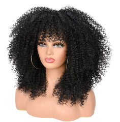 ANNISOUL Afro Kinky Curly Wig highlighting bold texture and fullness