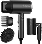 ANNLARY hair dryer foldable handle for compact travel