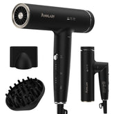 ANNLARY Hair Dryer showcases its high-speed motor delivering fast drying and moisture retention.