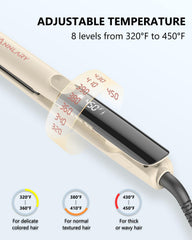 Annlary 3D floating plates glide through hair with gentle heat protection