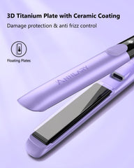 ANNLARY temperature LED display shows precise heat levels for safe styling.