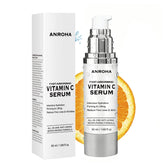 Anroha Vitamina C Serum en botella para piel madura, hidrata piel madura y devuelve luminosidad.