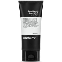 Anthony Conditioning Beard Wash bottle shows hydrating cleansing formula for beard
