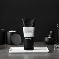 Anthony Conditioning Beard Wash ingredients highlight coconut oil and rosemary
