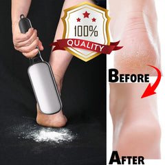 Antonki stainless steel blade provides gentle, effective foot scrubbing.