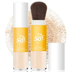 Anweina mineral sunscreen setting powder compact provides travel-friendly SPF protection.