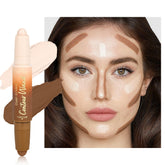 Anwuozu Contour Highlighter Stick packaging shows dual-ended design for easy contouring on the go.